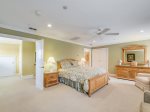 Third Floor Master Bedroom with Queen Bed at 10 Knotts Way
